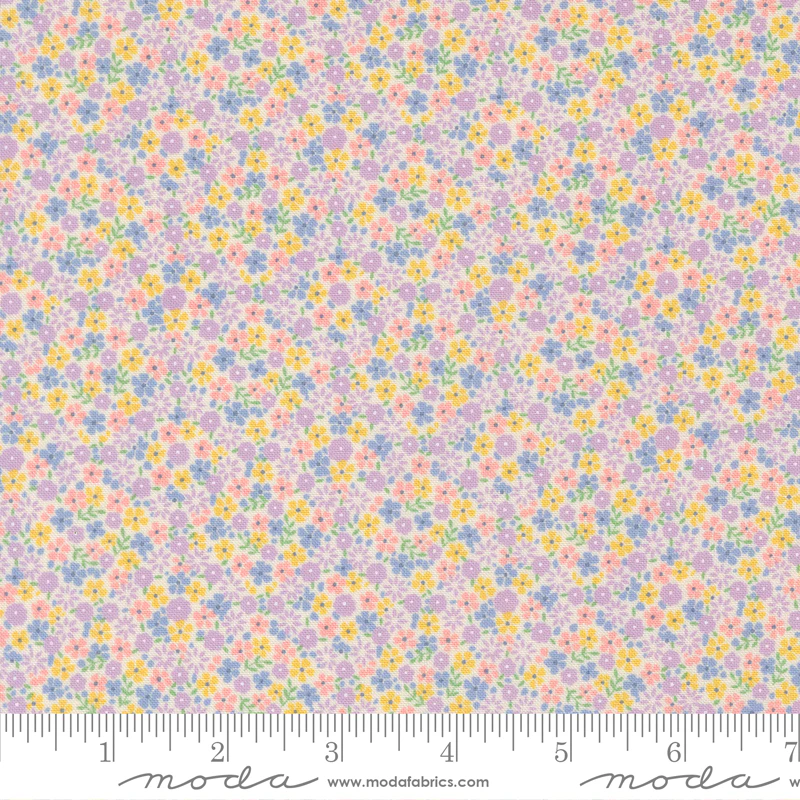Moda 30's Playtime 2025 23374 22 Pastel Cute Calico By The Yard