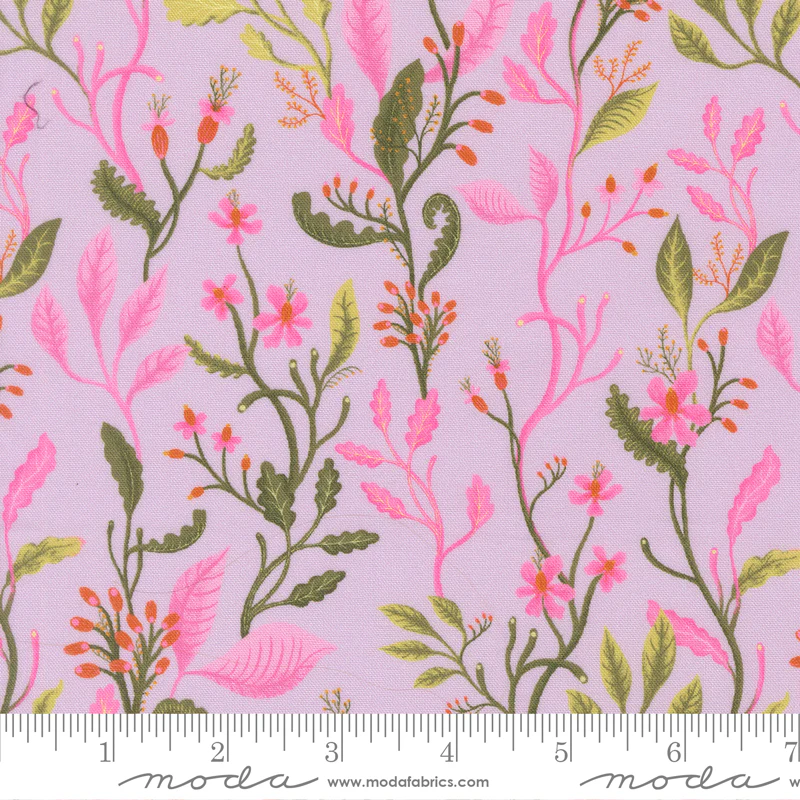 Moda Floral Fondant 14131 13 Lavender Florals By The Yard