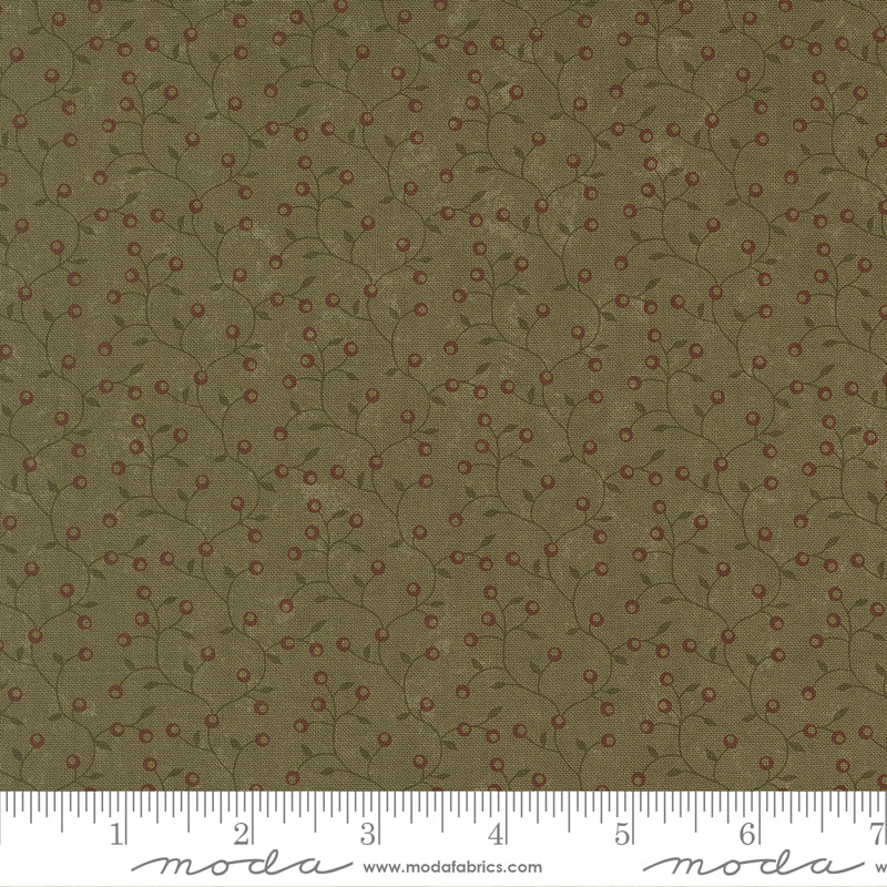 Moda Kansas Troubles - Wheatland 9796 15 Pine Berry Vine By The Yard