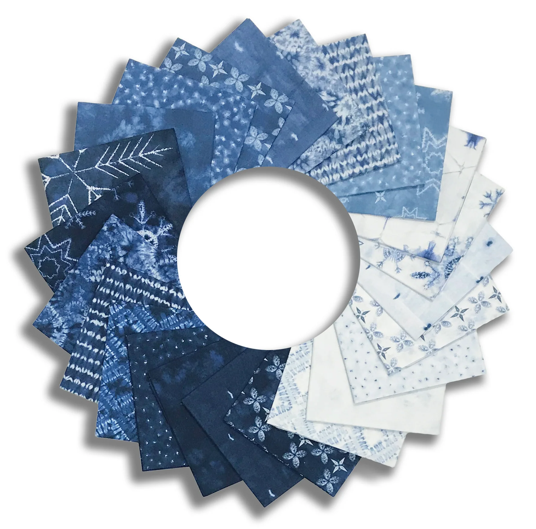 Moda Pre-Cut 24 Piece Fat Quarter Bundle - Winter Chill - Image 2