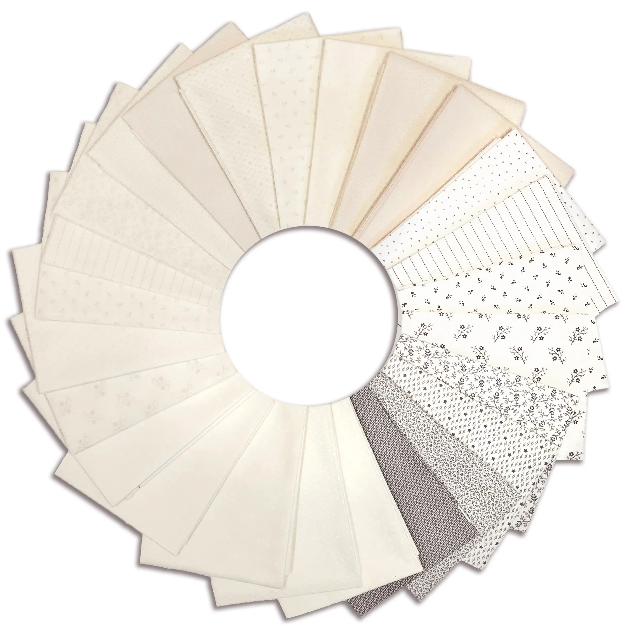 Moda Pre-Cut 25 Piece Fat Quarter Bundle  - Itty Bitty BG Gatherings
