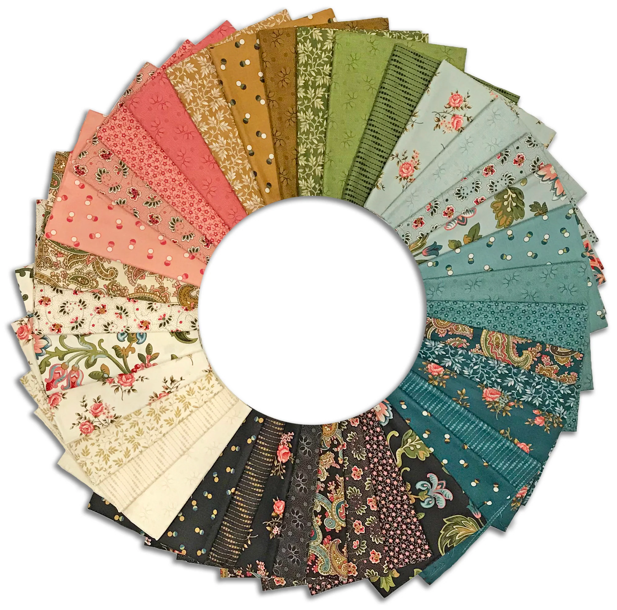 Moda Pre-Cut 37 Piece Fat Quarter Bundle - Collections For A Cause Unity