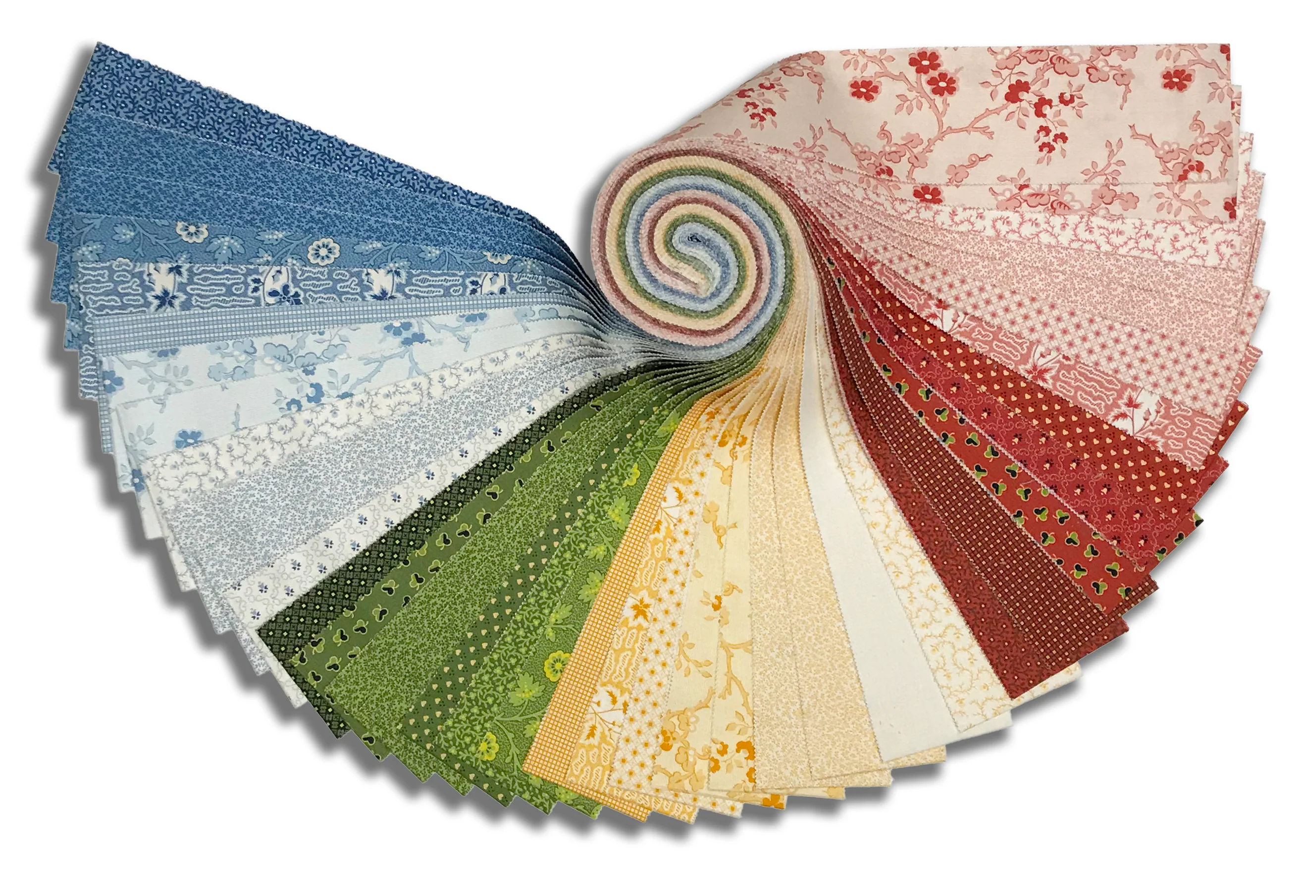Moda Pre-Cut 40 Piece 2 1/2" Strips Jelly Roll - Sally's Stitches