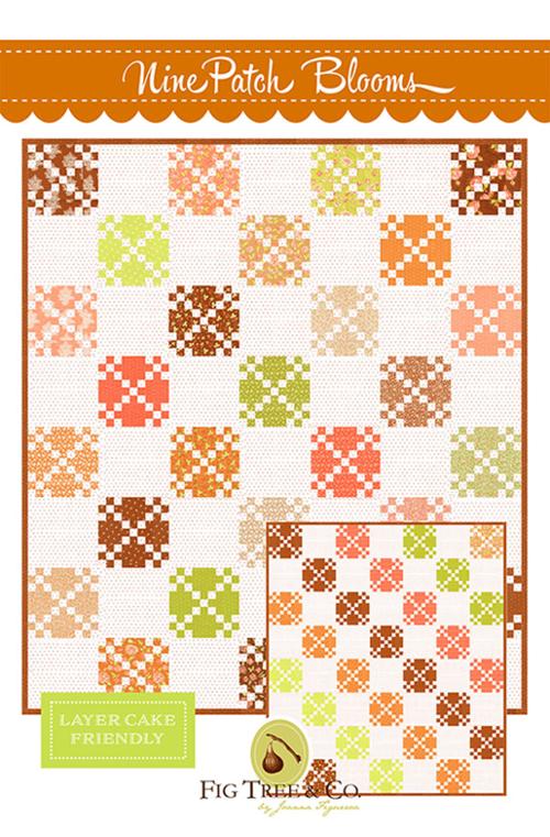 NINE PATCH BLOOMS - Fig Tree & Co. Pattern #1852