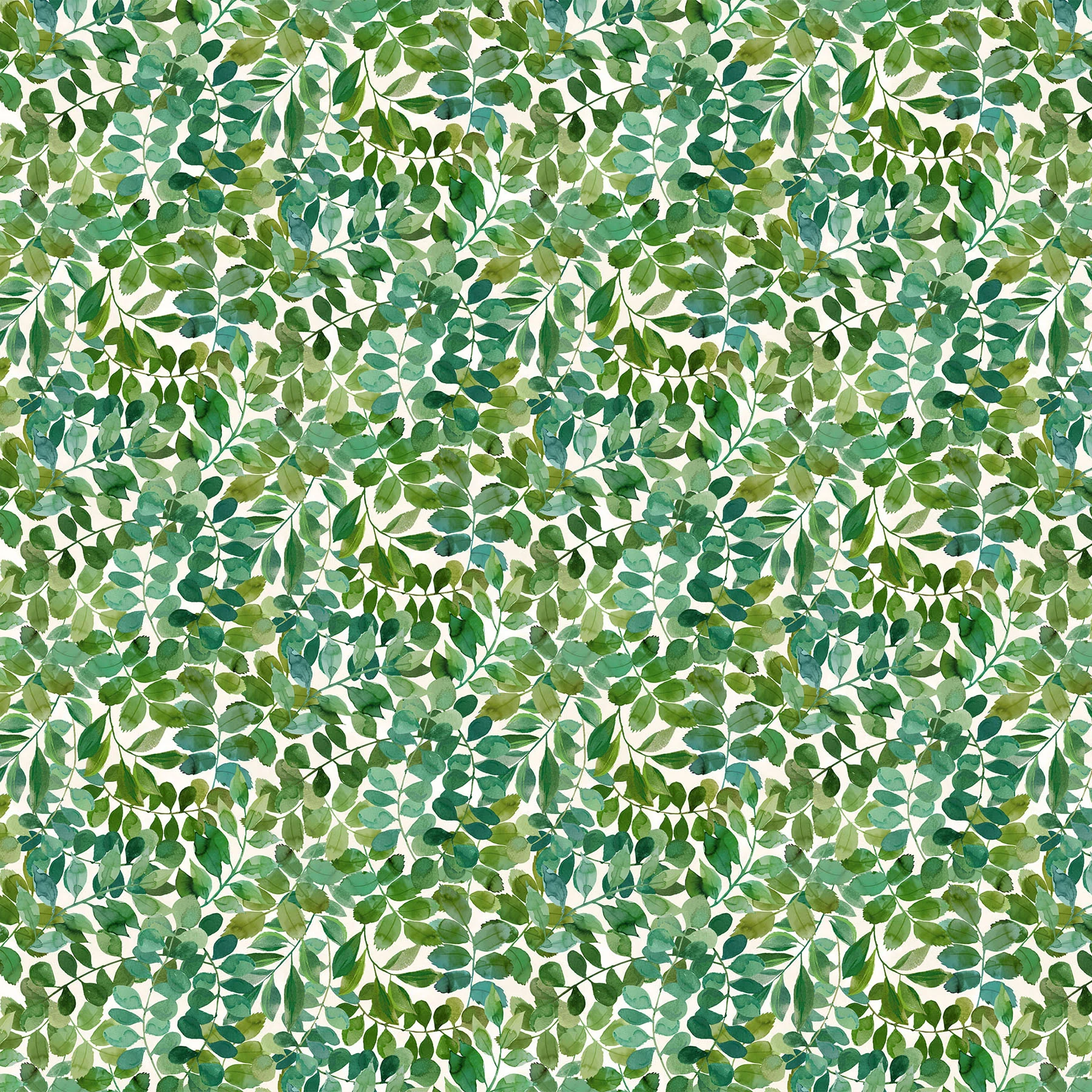 Northcott Luscious DP28755 11 Cream Multi Packed Leaves By The Yard