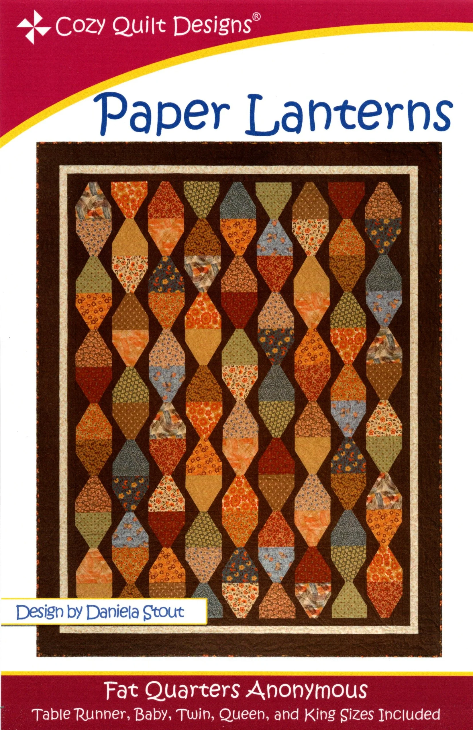 PAPER LANTERNS - Cozy Quilt Designs Pattern DIGITAL DOWNLOAD