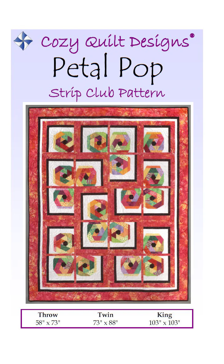PETAL POP - Cozy Quilt Designs Pattern