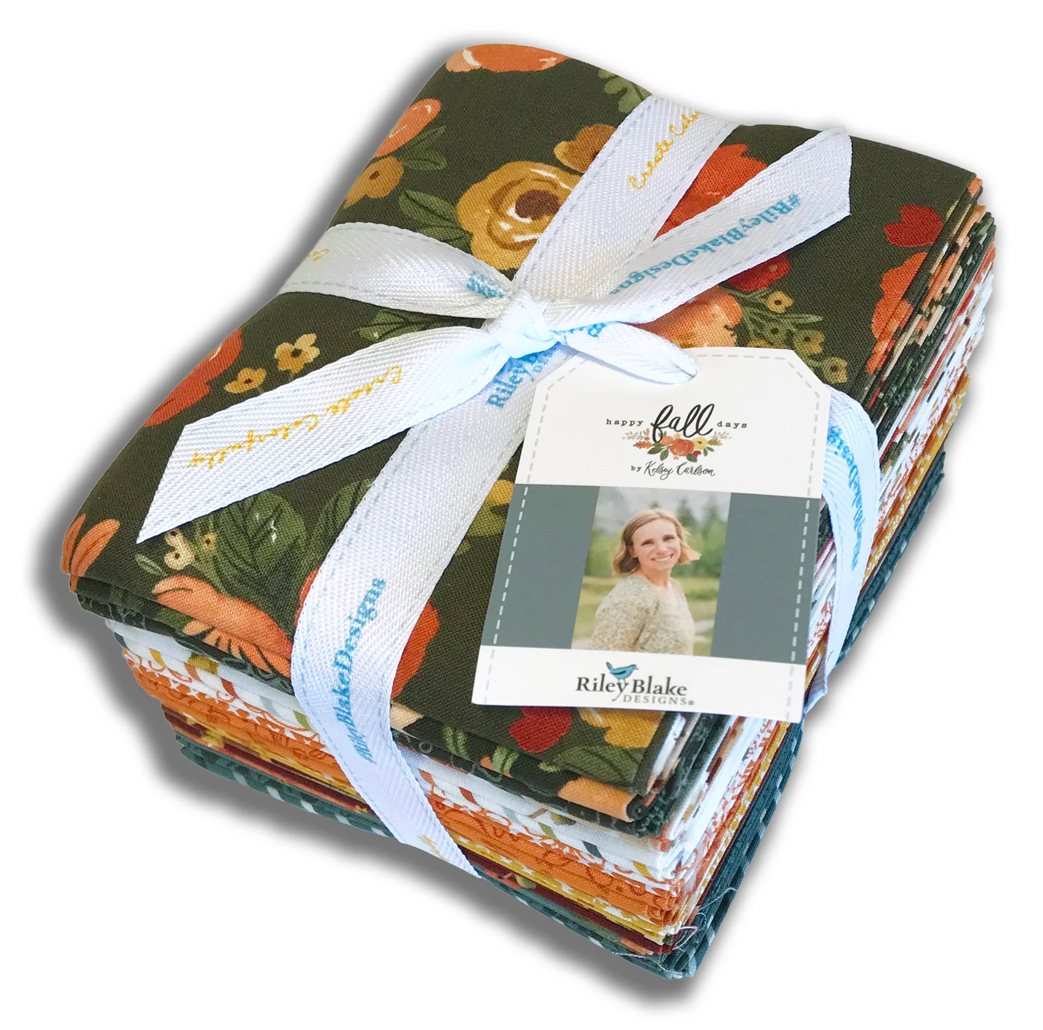 Riley Blake Pre-Cut 21 Piece Fat Quarters FQ 16340 21 - Happy Fall Days