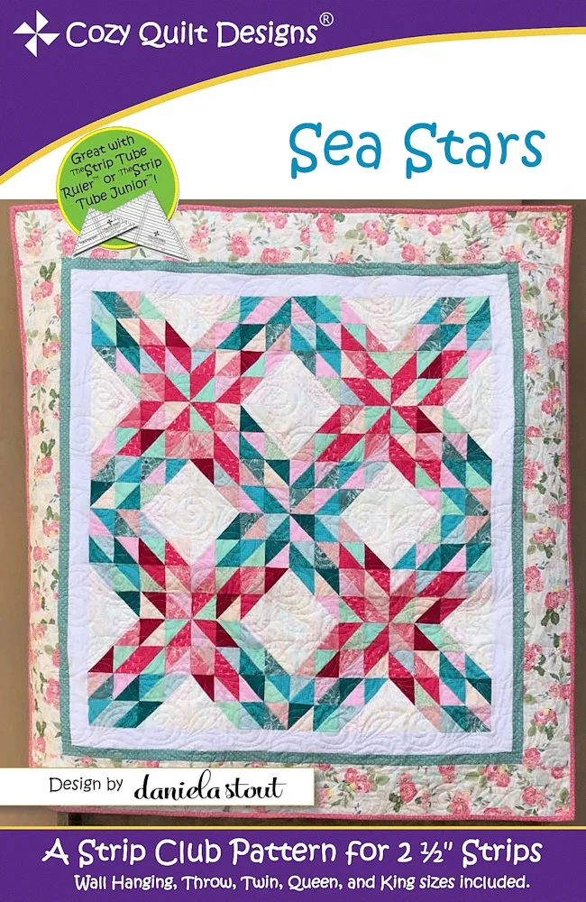 SEA STARS - Cozy Quilt Designs Pattern