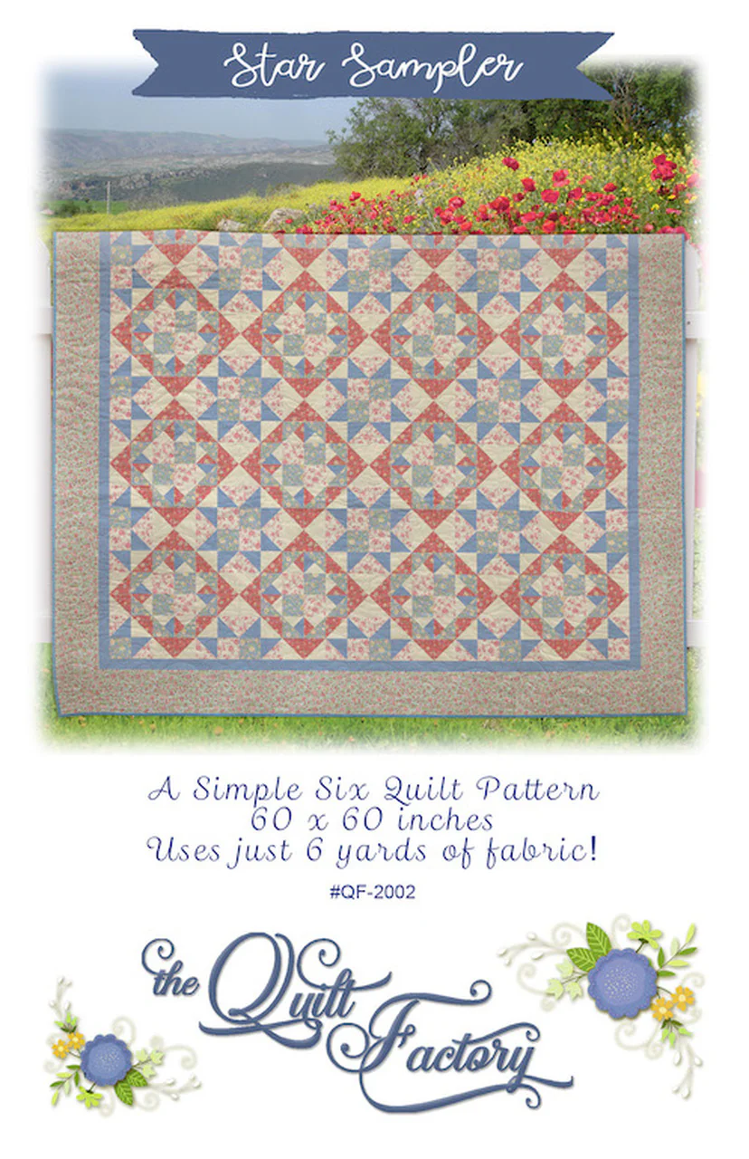 STAR SAMPLER - Quilt Pattern QF-2002 By The Quilt Factory - Image 3