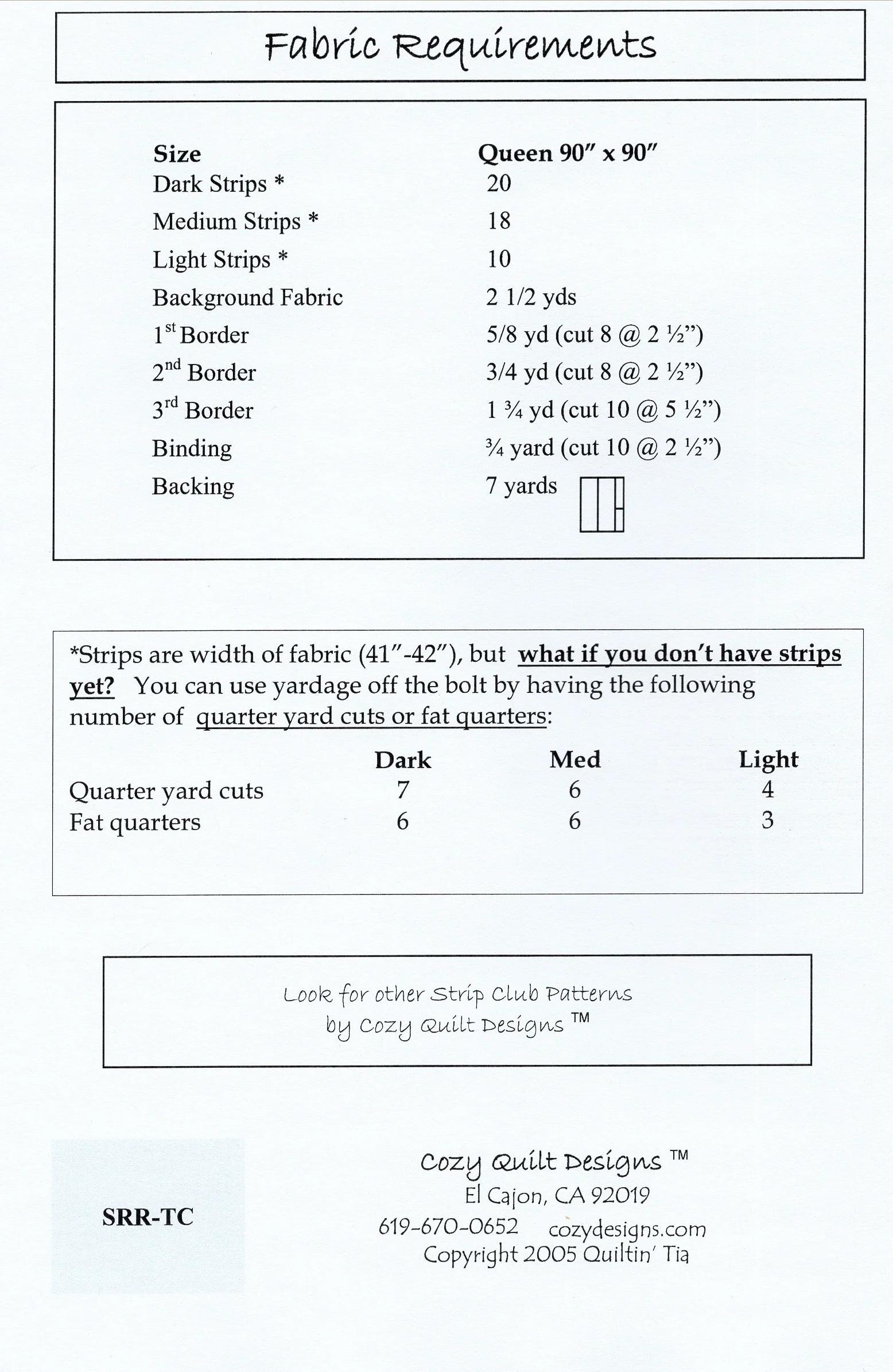 TRIPLE CHAIN - Cozy Quilt Designs Pattern - Image 2
