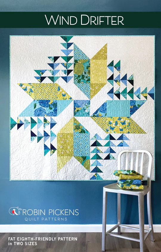 WIND DRIFTER - Robin Pickens Quilt Pattern WD135