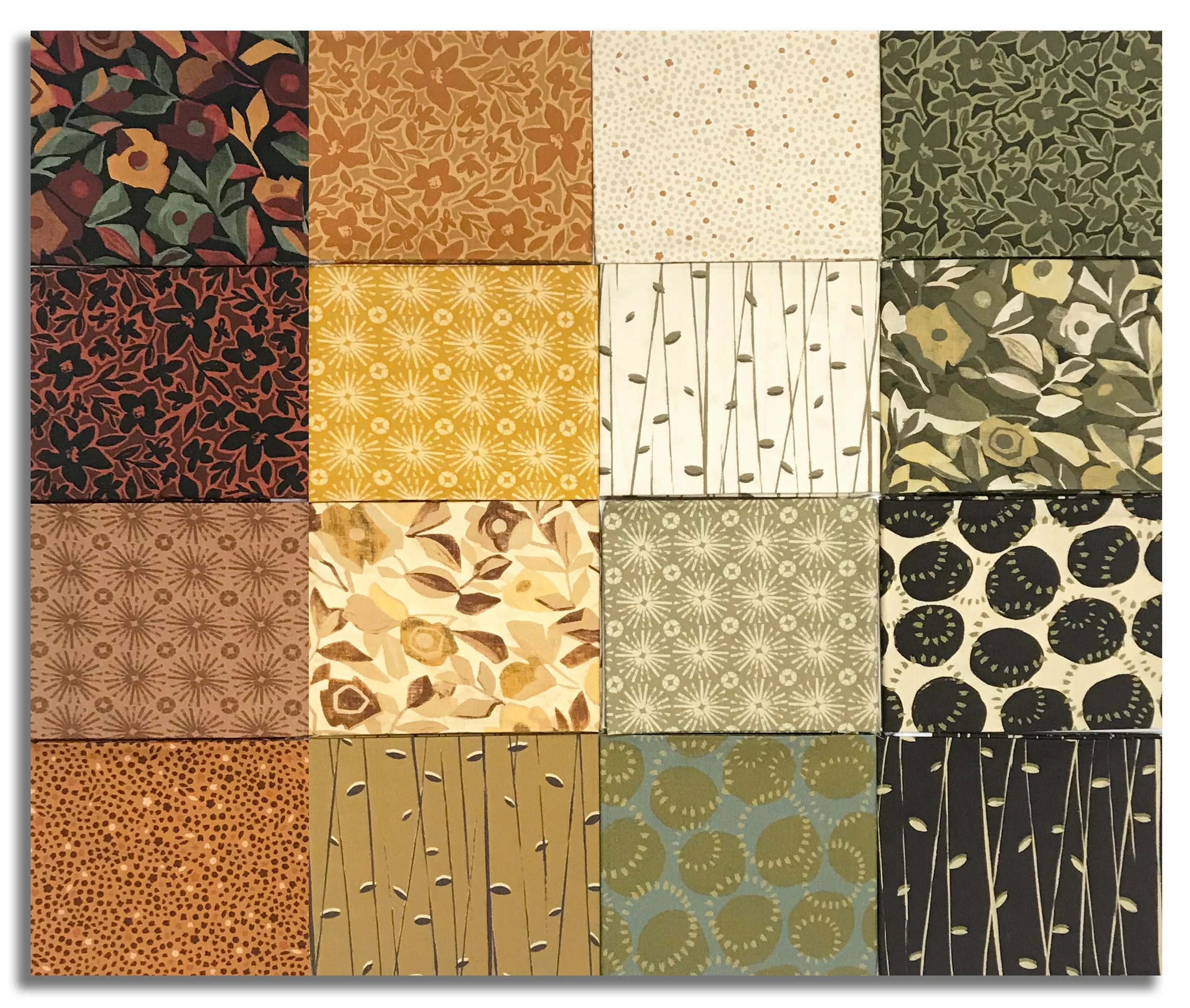 Windham Pre-Cut 16 Piece Fat Quarter Bundle - FATQGLND X - Gleaned - Image 2