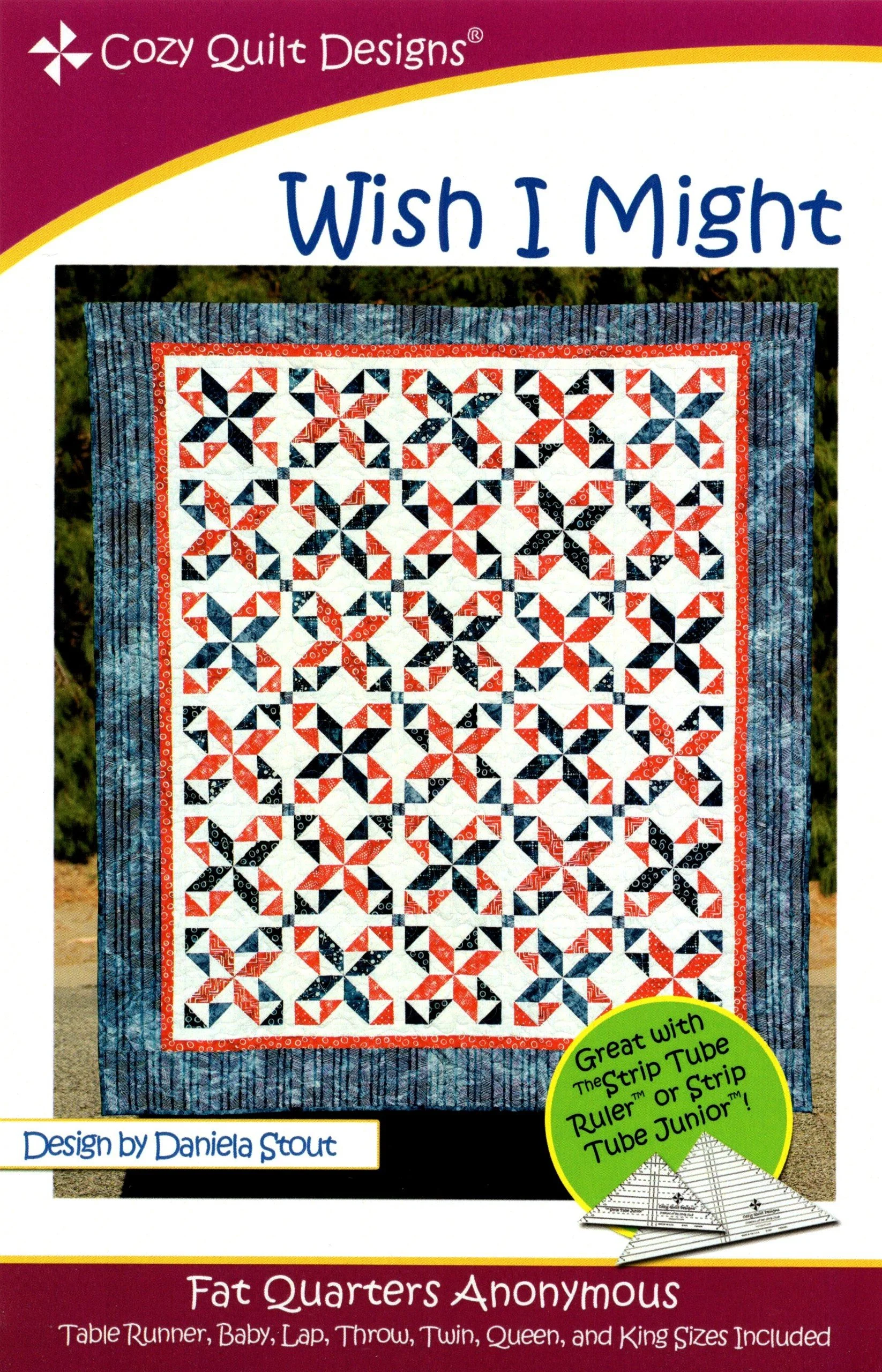 WISH I MIGHT - Cozy Quilt Designs Pattern DIGITAL DOWNLOAD
